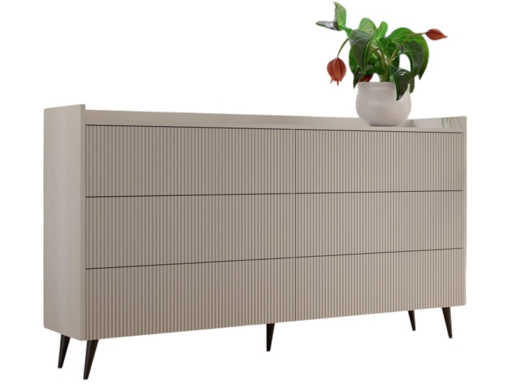 Stylowa i funkcjonalna komoda kaszmirowa TWINKL