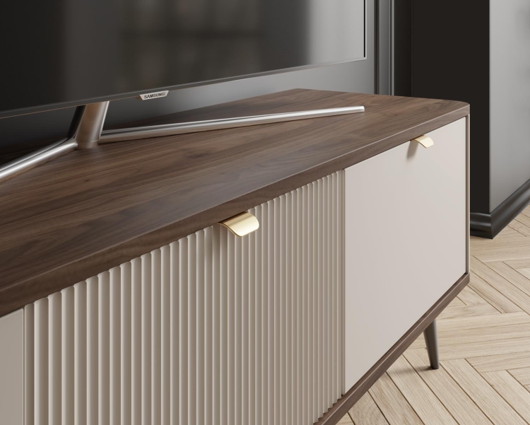 Kaszmirowa komoda z trzema szufladami BARI