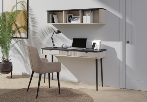 juKonsola nowoczesna z szufladami ryflowana BARI