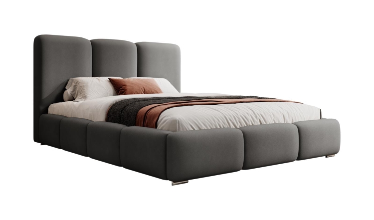 Łóżko z grubej pianki o obłych kształtach MERIDA