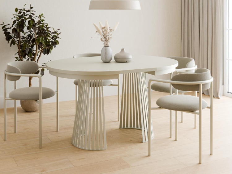 Stół z lamelami rozkładany 100-180 cm DAST DĄB ARTISAN