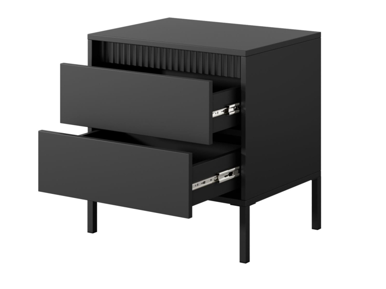 Nowoczesny stolik nocny GAVINS BEŻ