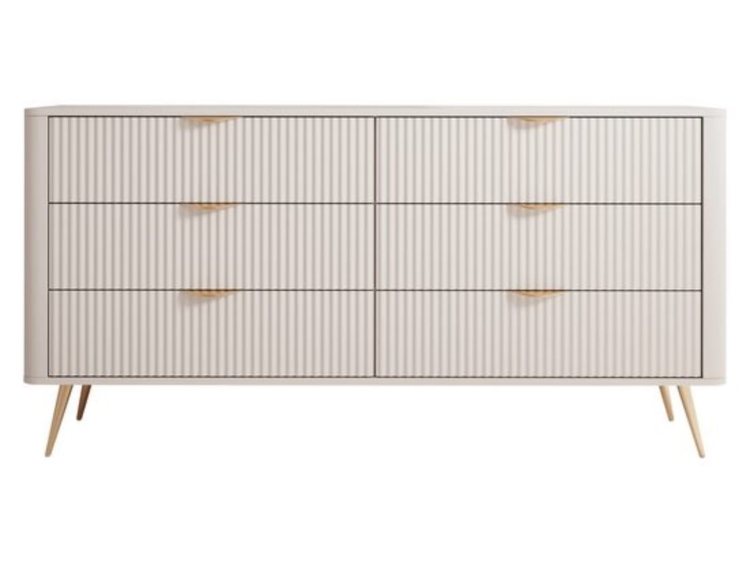 Duża komoda do salonu BELLO BEŻ