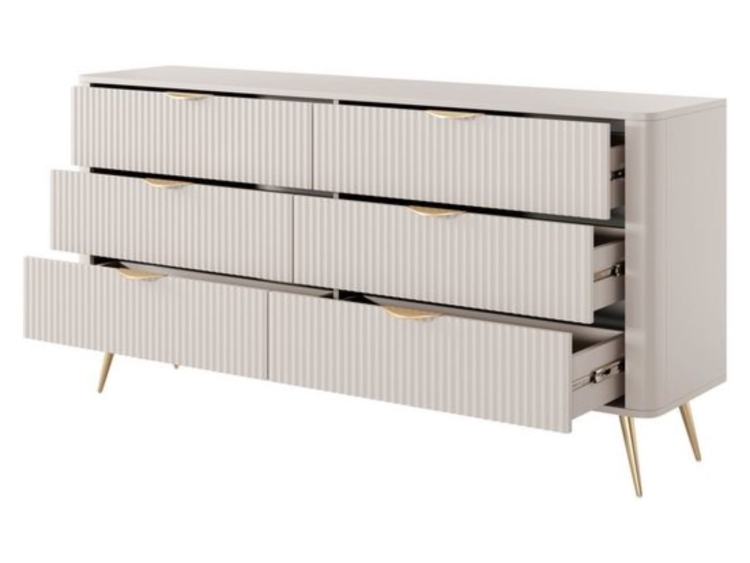 oDuża komoda do salonu BELLO BEŻ