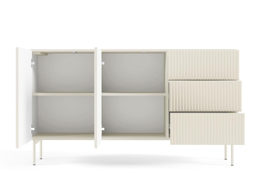 Minimalistyczna komoda do sypialni FERO Kaszmir