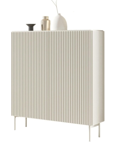 Duża komoda kaszmirowa na wysokich nogach FERO