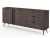 Elegancka komoda do dużego salonu 195 cm szeroka MONACO