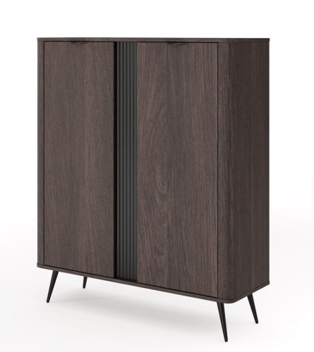 Wysoka komoda dwudrzwiowa do przedpokoju MONACO
