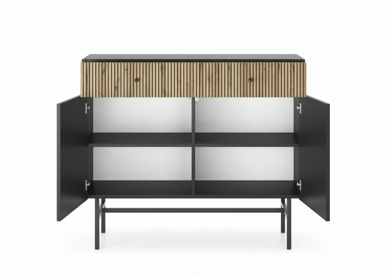 Wąska komoda z 2 szufladami do przedpokoju AVORS