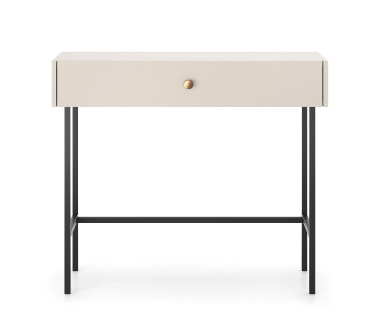 Toaletka beżowa z szufladą AVORS