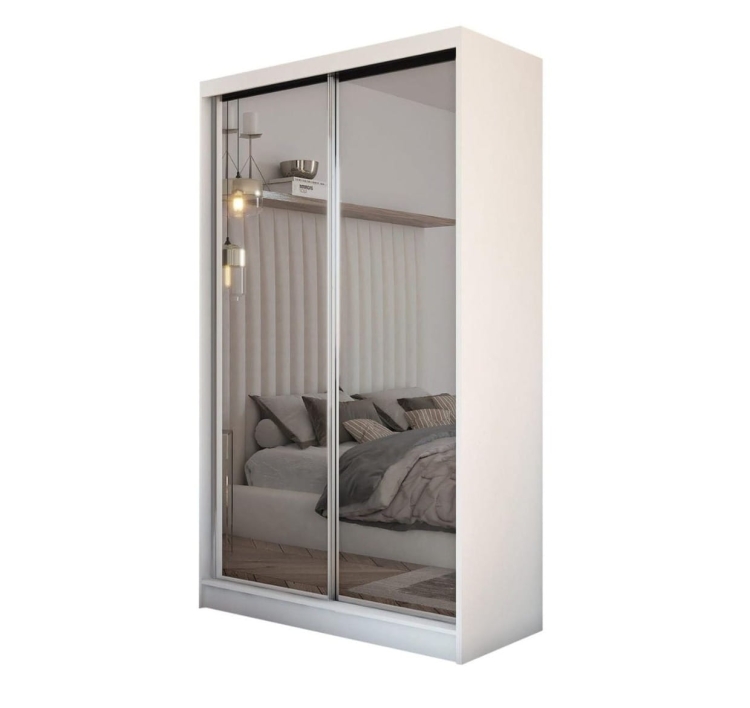 Szafa biała do przedpokoju