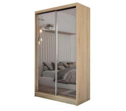 Szafa do małego pomieszczenia 120 cm SONOMA MOLDE