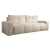 Designerska sofa typu bubble beżowa 259 cm rozkładana STYLO