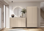 Zestaw mebli do modnego przedpokoju FLORES beż