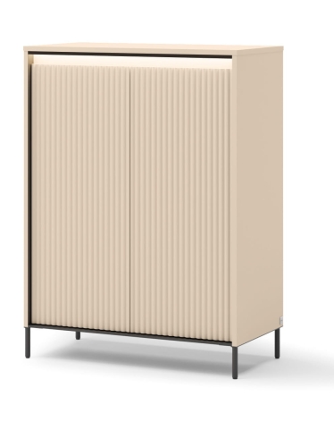 Zestaw mebli do małego przedpokoju ryflowany FLORES