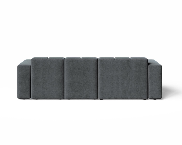 Stylowy grafitowy narożnik do salonu OMBO