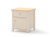 Stylowy stolik nocny w beżowym odcieniu z szufladką do dziecięcego pokoju TOMMY